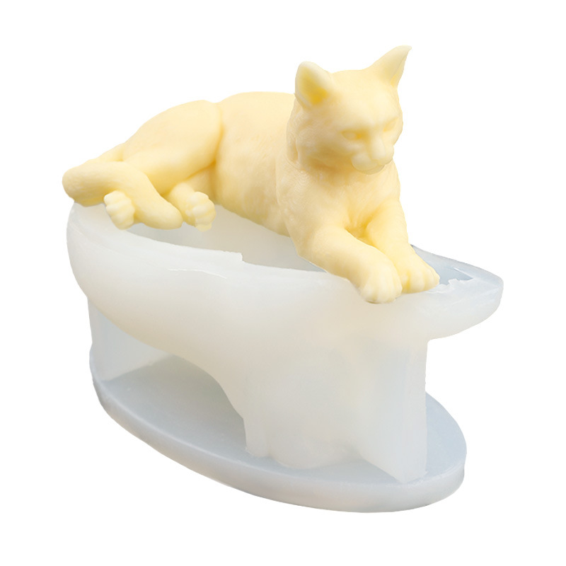 Creative Lying Cat Silicone Mo – Art Craft Horse Bewertung und Preis