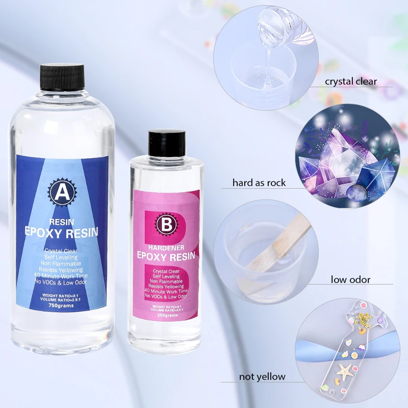 Epoxy Resin Kit Crystal Clear  – Art Craft Cup Bewertung und Preis