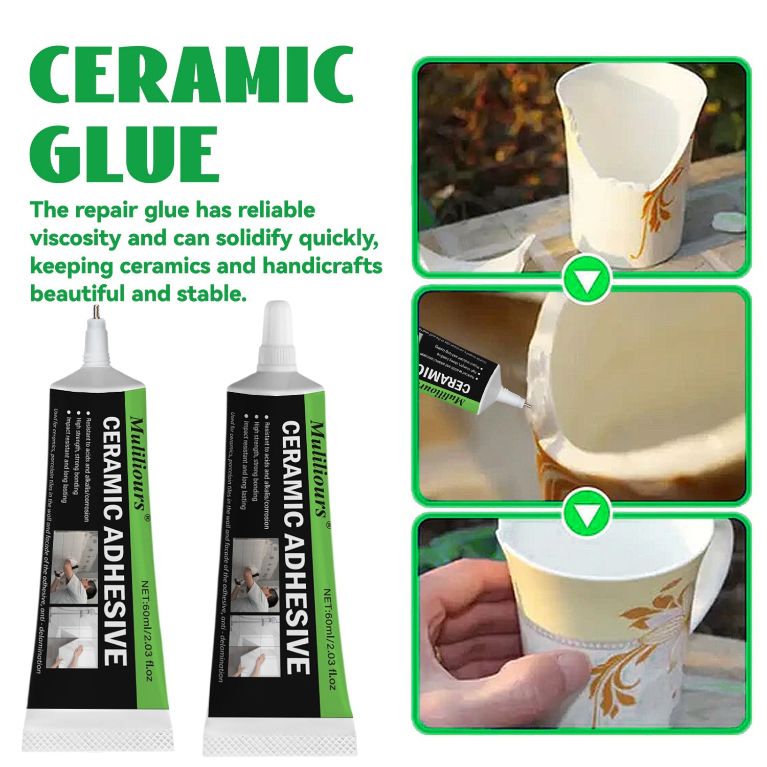 Ceramic Repair Glue Ultra-Stro – Art Craft Cup Bewertung und Preis