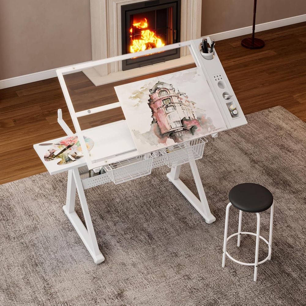 Adjustable Art Desk with Tempe – Art & Craft Qatar Bewertung und Preis