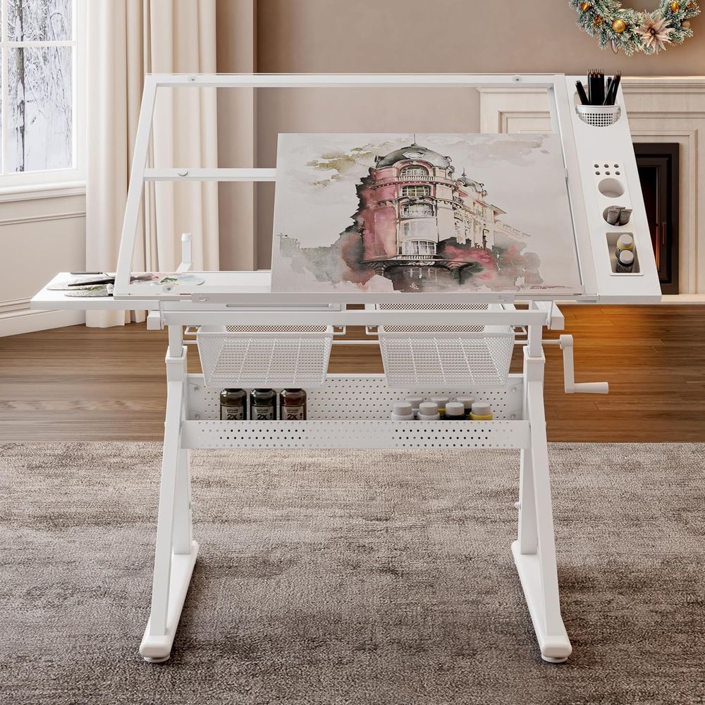 Adjustable Art Desk with Tempe – Art & Craft Qatar Bewertung und Preis