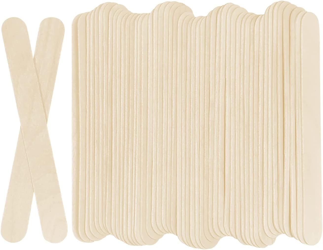 100Pcs Jumbo Wooden Craft Stic – Art Craft Jumbo Bewertung und Preis