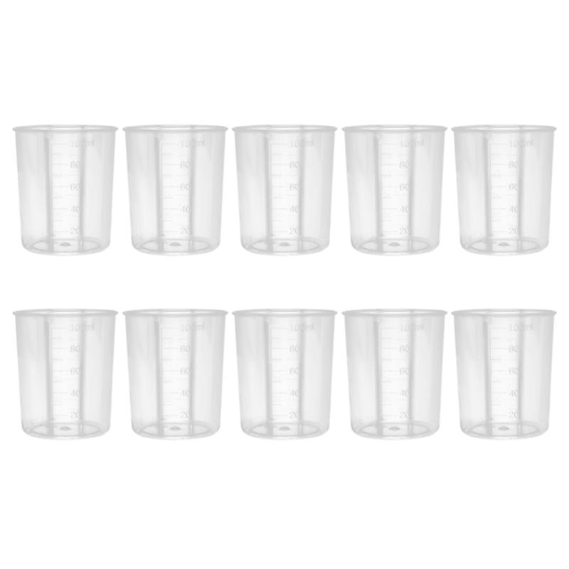 10Kit Clear Graduated Plastic  – Art Craft Cup Bewertung und Preis