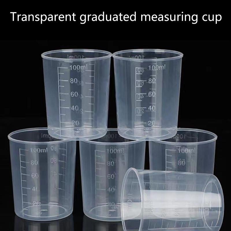 10Kit Clear Graduated Plastic  – Art Craft Cup Bewertung und Preis