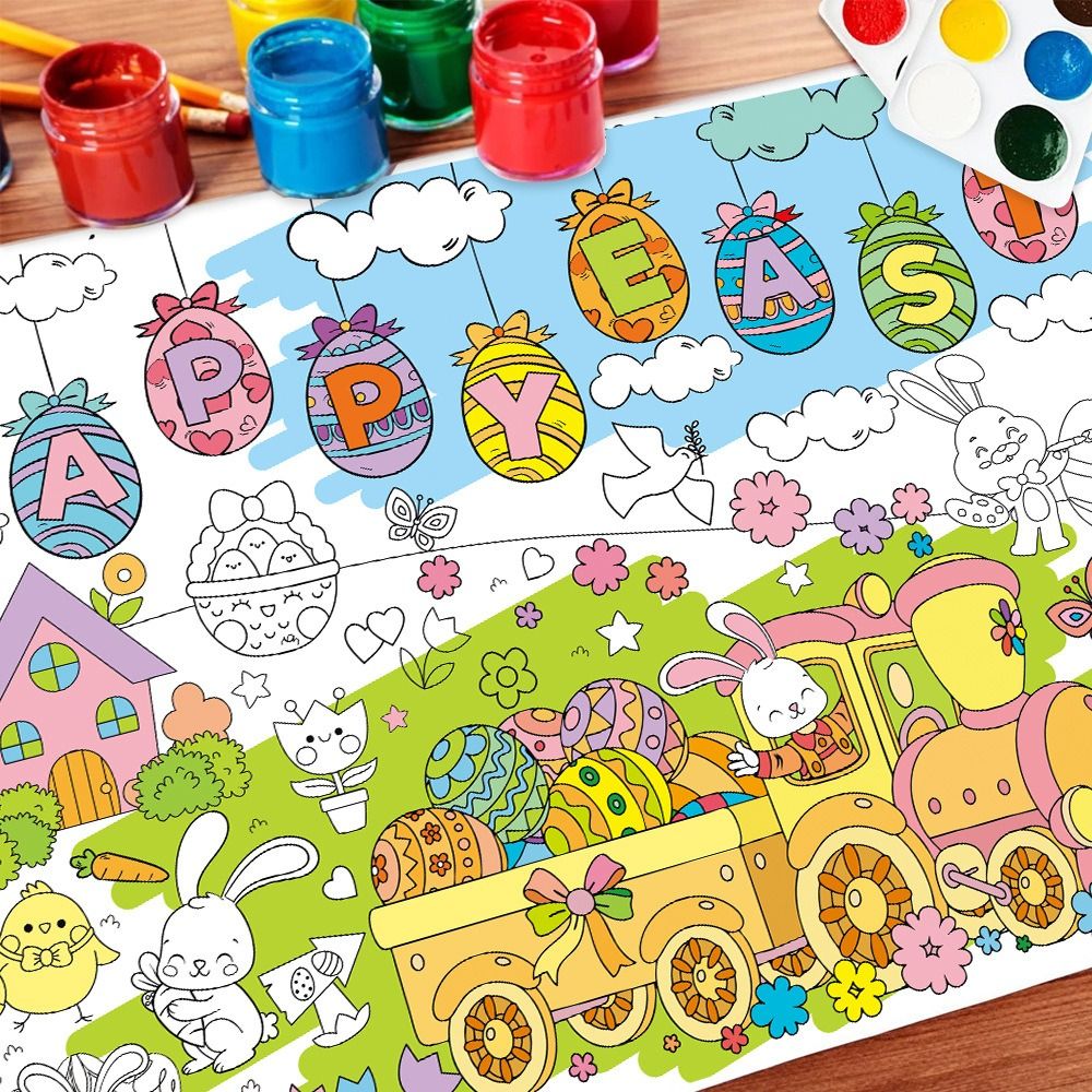 DIY Easter Giant Coloring Post – Art Craft Jumbo Bewertung und Preis