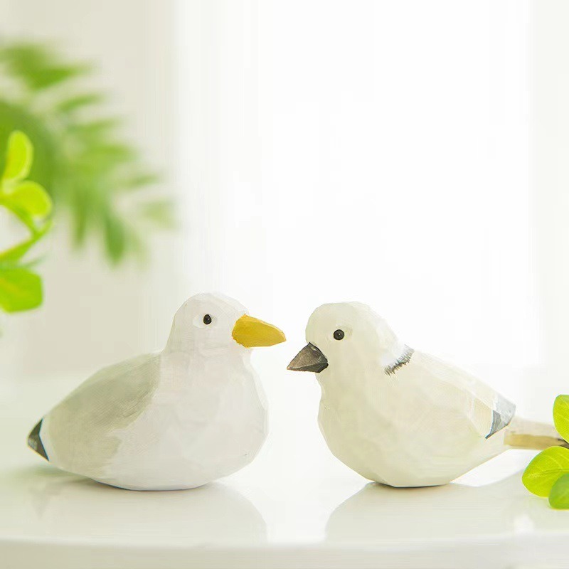Hand Carved Wooden Bird Figuri – Art Craft Christmas Ideas Bewertung und Preis