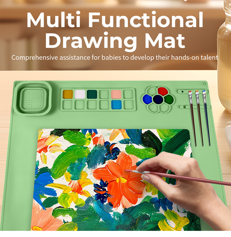 Portable Silicone Painting Mat – Art Craft Cup Bewertung und Preis