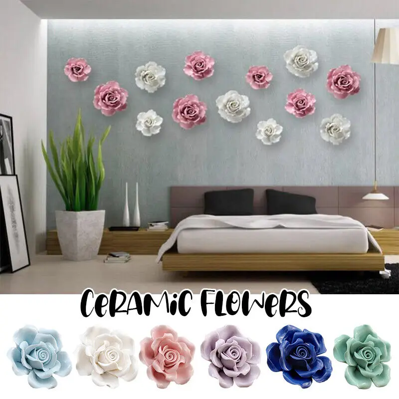 1PC Ceramic Rose Flowers Decor – Art Craft Rose Bewertung und Preis