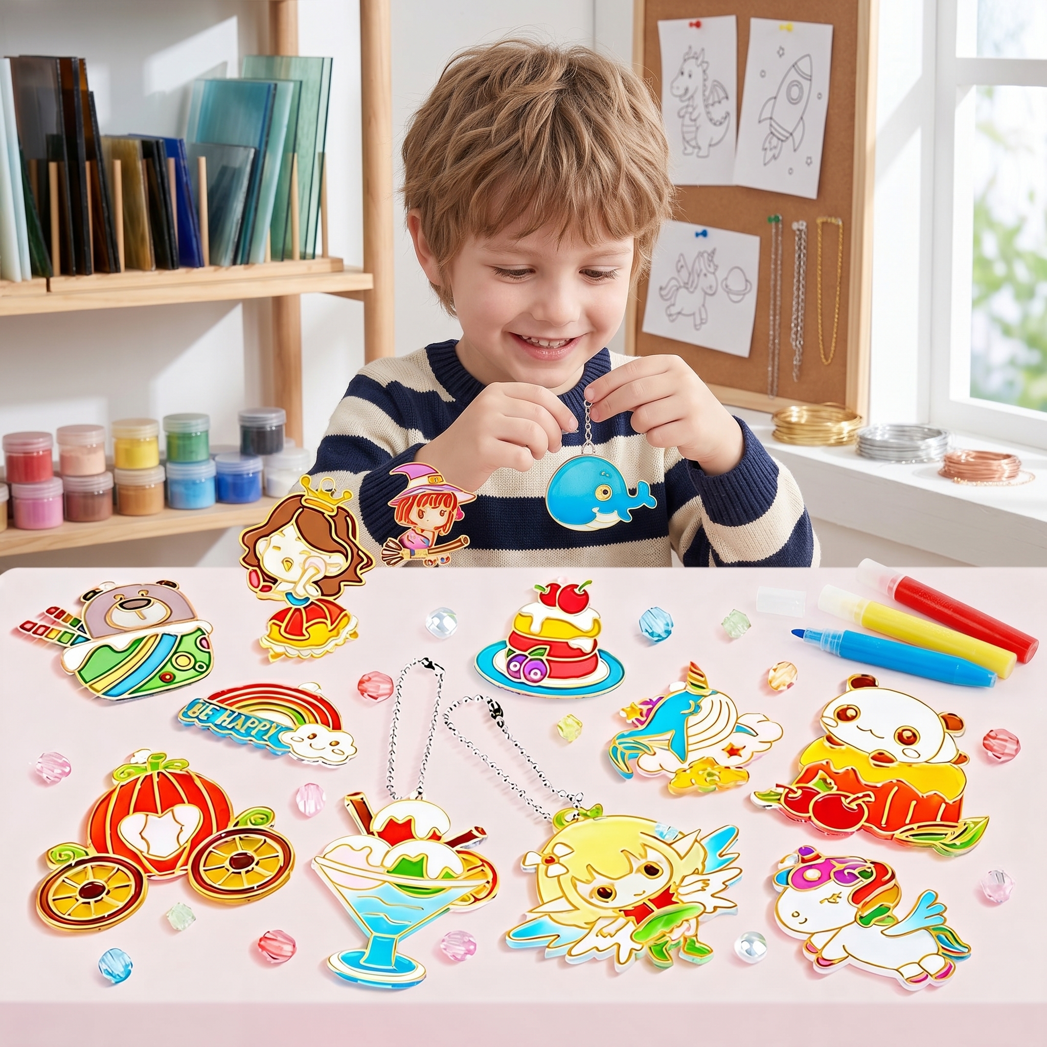 DIY Crystal Gel Painting Kit C – Art Craft 6 Year Old Bewertung und Preis