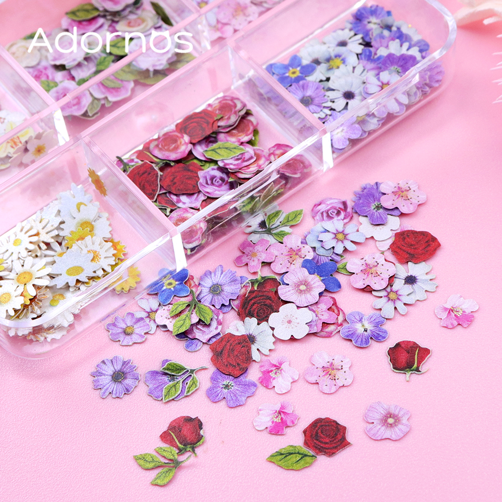 6 Grids Flowers Wood Pulp Chip – Art Craft Rose Bewertung und Preis