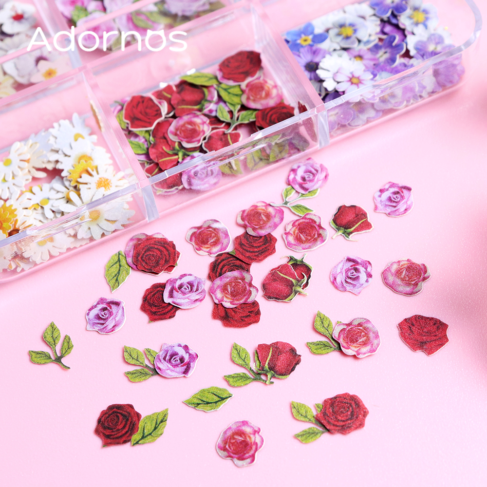 6 Grids Flowers Wood Pulp Chip – Art Craft Rose Bewertung und Preis