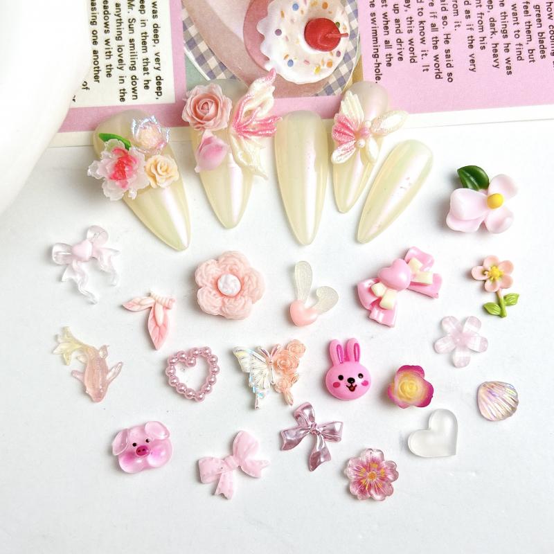 Random Mixed Sweet Pink Bow Na – Art Craft Rose Bewertung und Preis