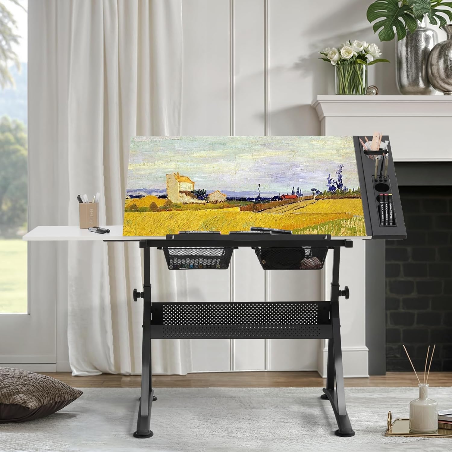 Adjustable Drafting Desk with  – Art & Craft Qatar Bewertung und Preis