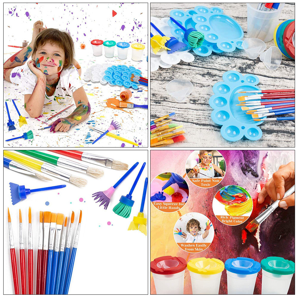 1Set Kids Painting Brushes Kit – Art Craft Doodle Bewertung und Preis