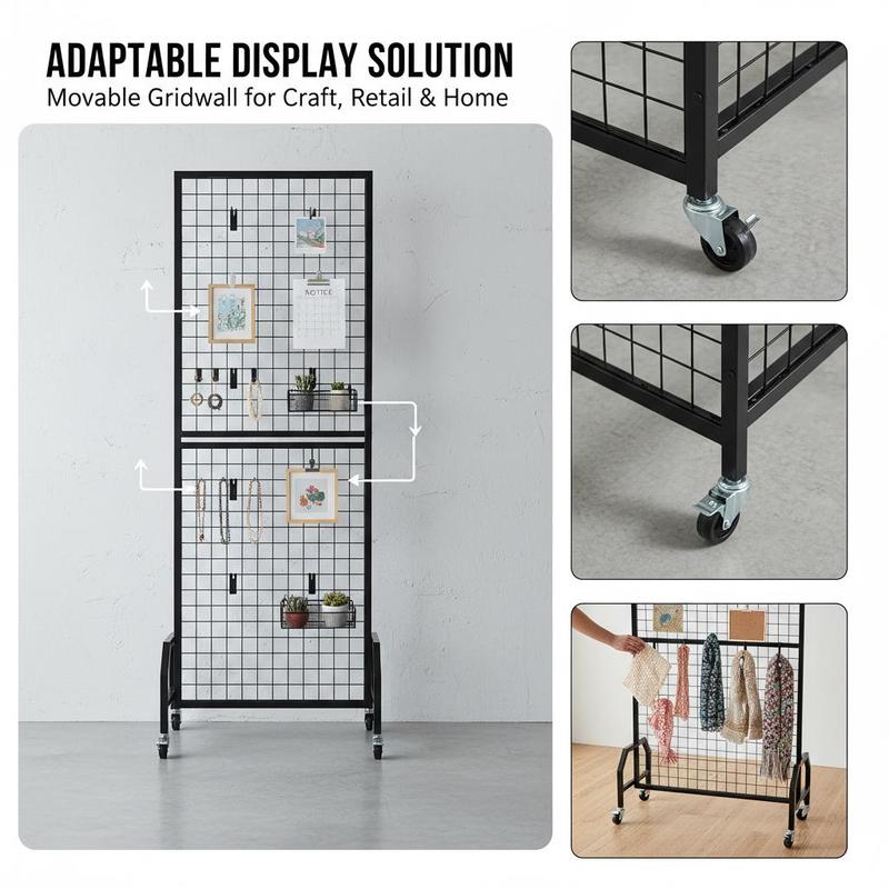 Wire Mesh Display Tower 1.9 x  – Exhibition Of Art And Craft Bewertung und Preis