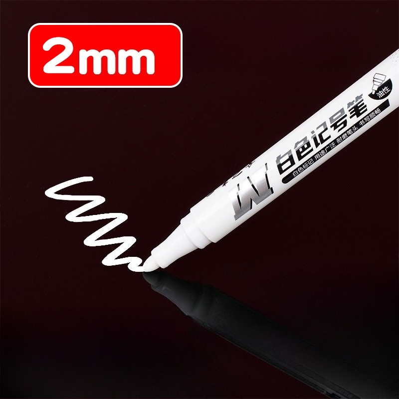 White Marker Pen Fadeproof Wat – Art Craft Jumbo Bewertung und Preis