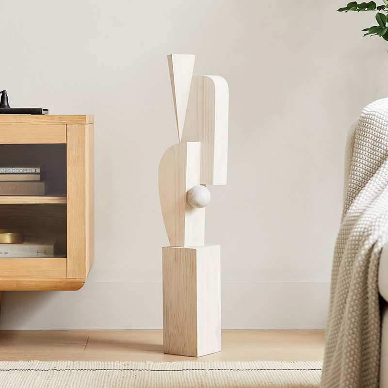 Solid wood abstract geometric  – Exhibition Of Art And Craft Bewertung und Preis