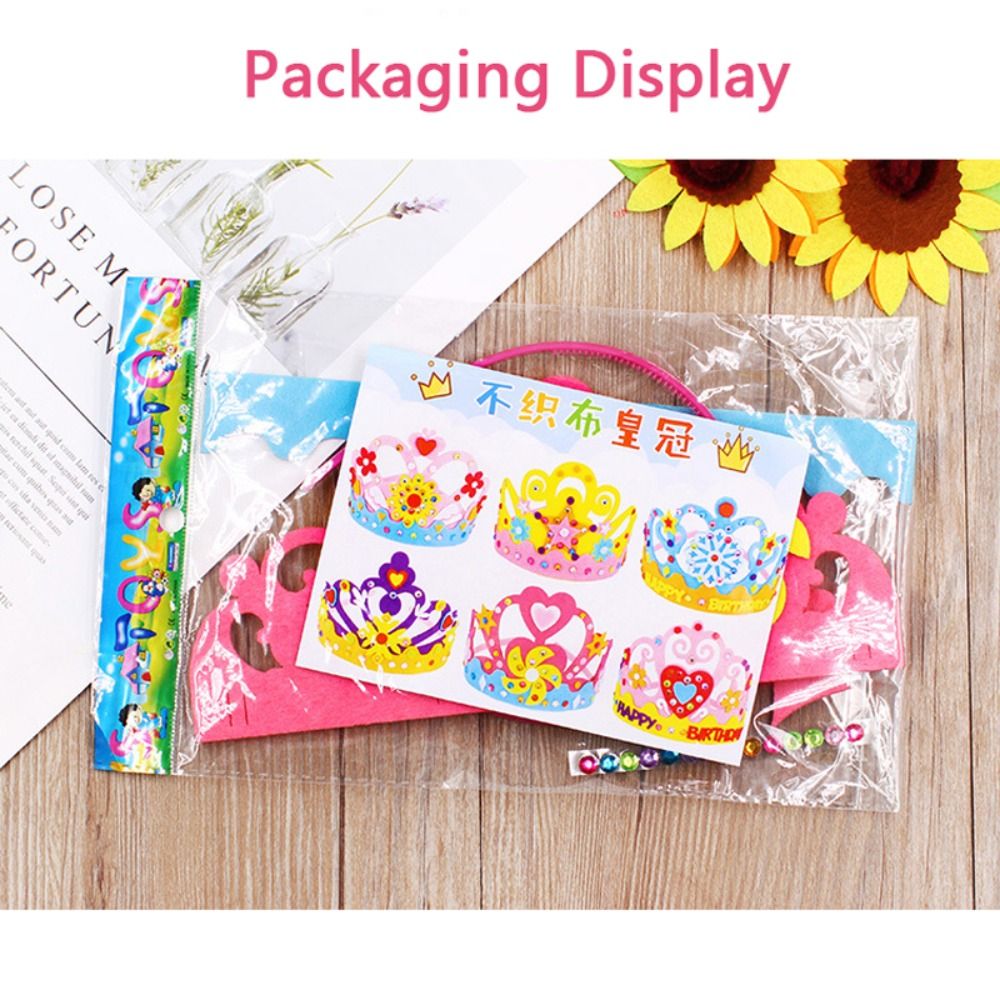 Children's Non-woven DIY Crown – Art Craft 6 Year Old Bewertung und Preis
