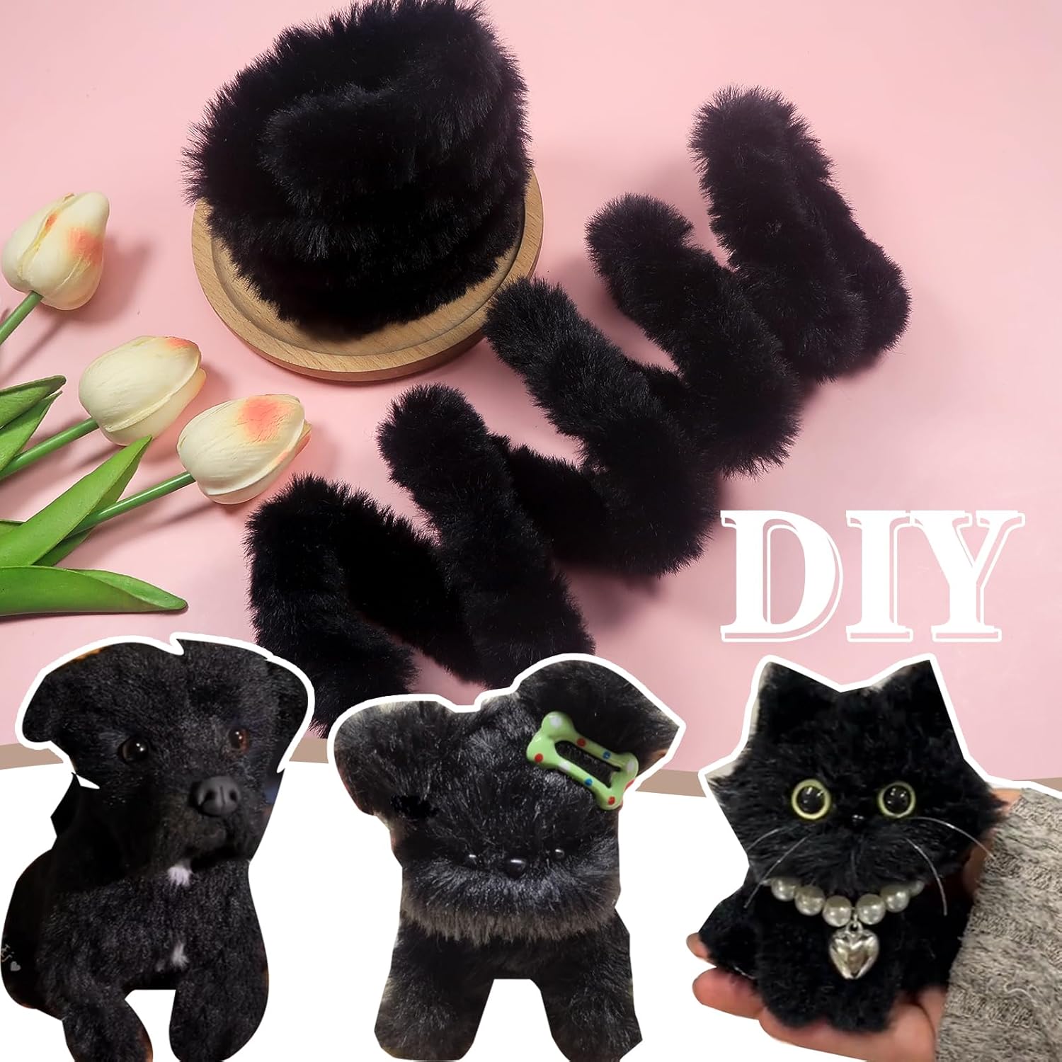 4Pcs Black Pipe Cleaners Craft – Art Craft Jumbo Bewertung und Preis