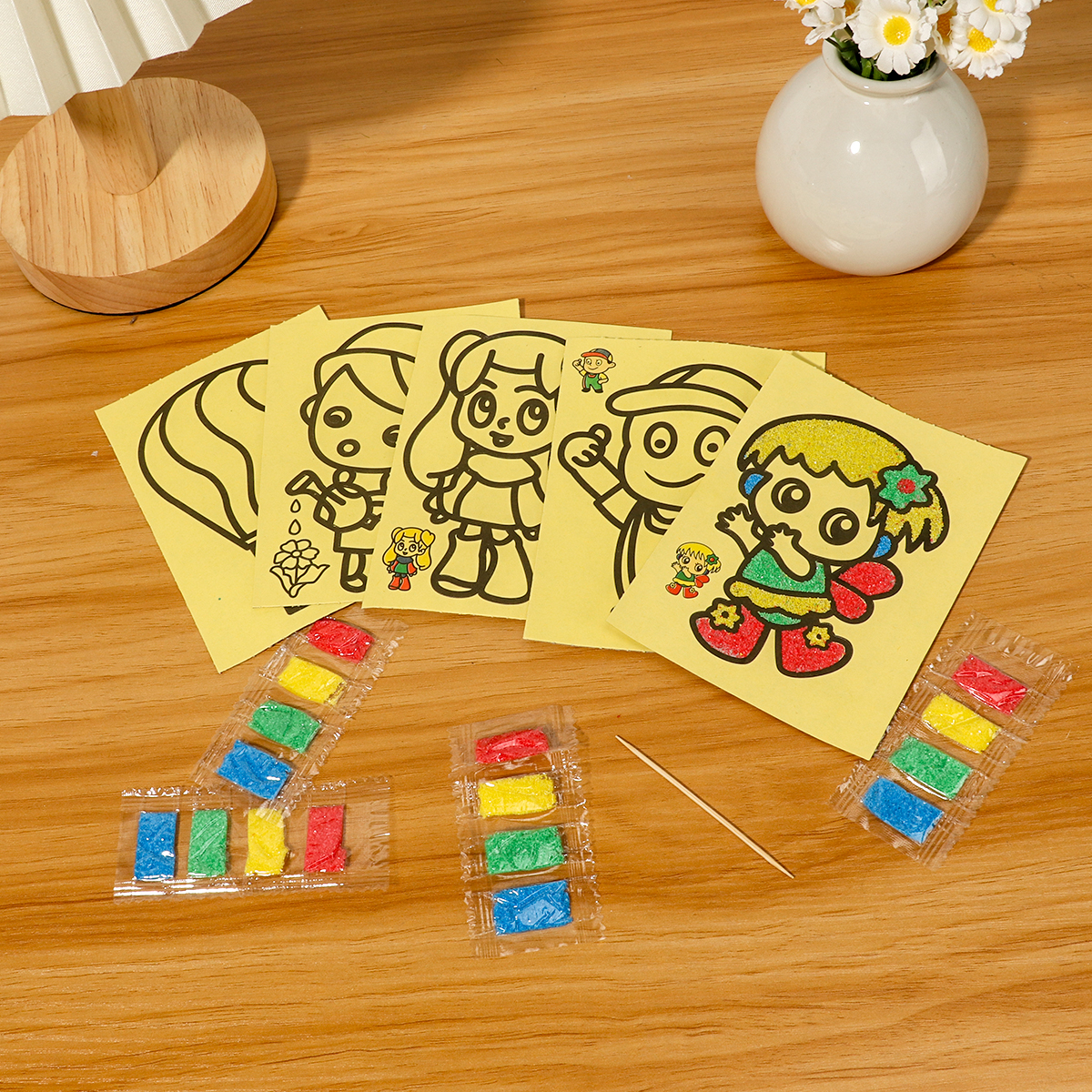Childrens DIY Sand Art Kit Car – Art Craft Doodle Bewertung und Preis