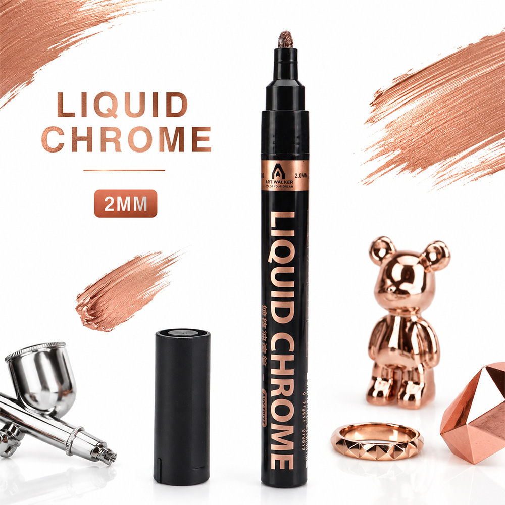 2mm Liquid Chrome Marker High  – Art Craft Rose Bewertung und Preis