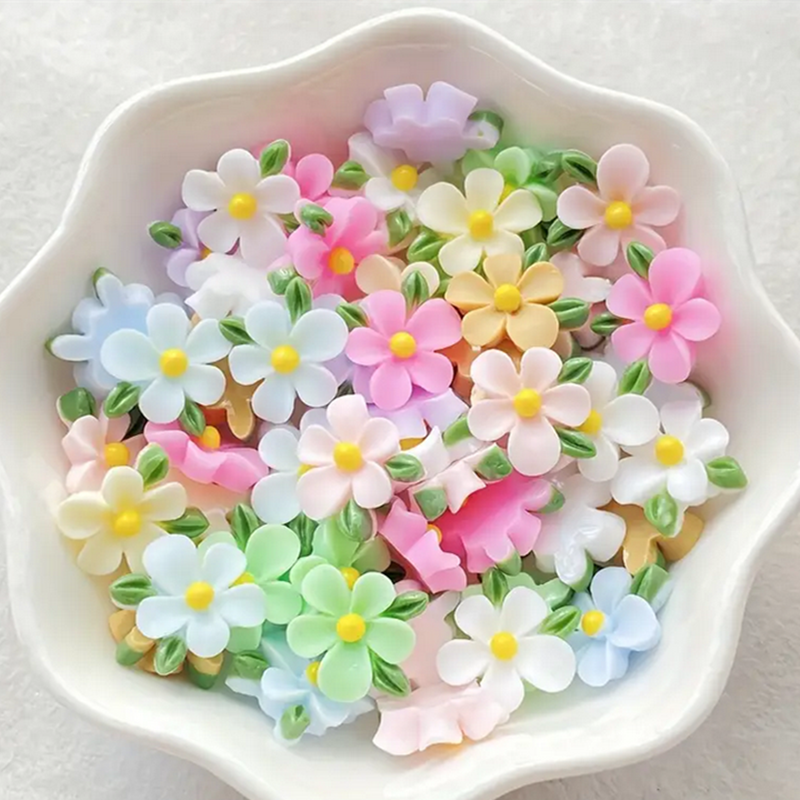 60pcs Mixed Resin Mini Colorfu – Art Craft Rose Bewertung und Preis