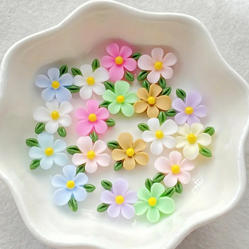 60pcs Mixed Resin Mini Colorfu – Art Craft Rose Bewertung und Preis