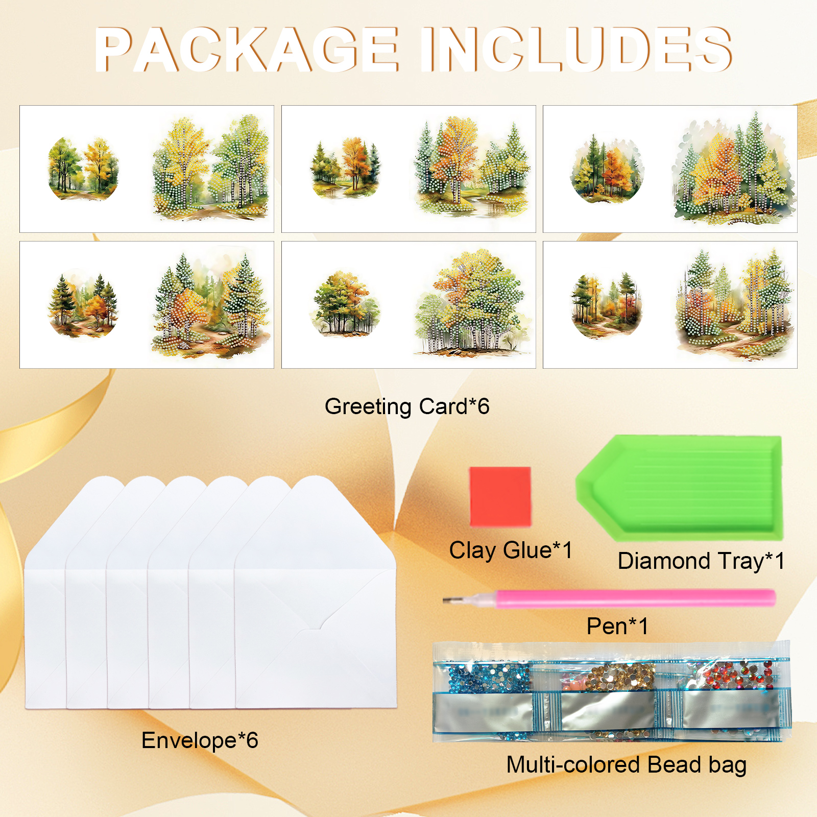 6Pcs Diamond Painting Greeting – Art Craft Kit Bewertung und Preis