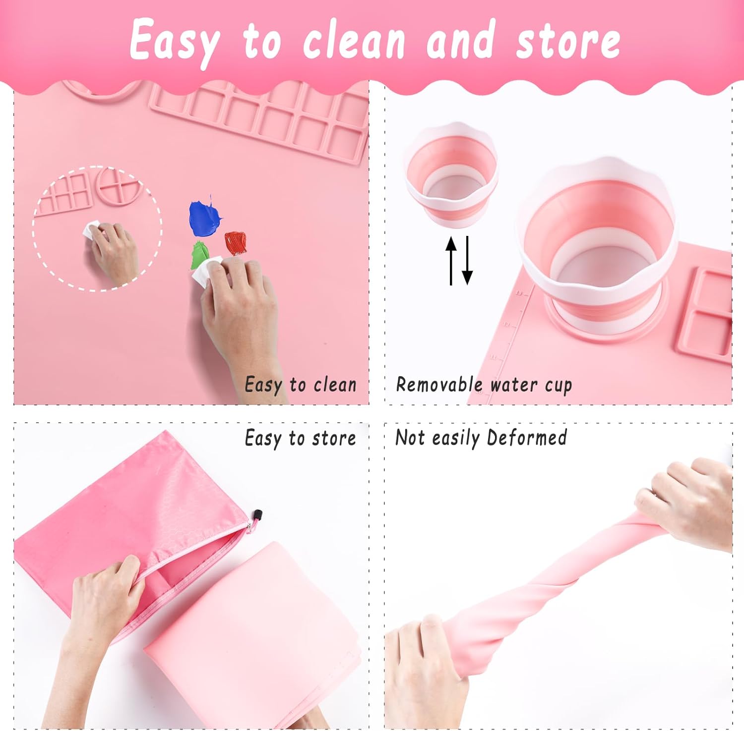 Large Silicone Craft Mat 20x16 – Art Craft Cup Bewertung und Preis