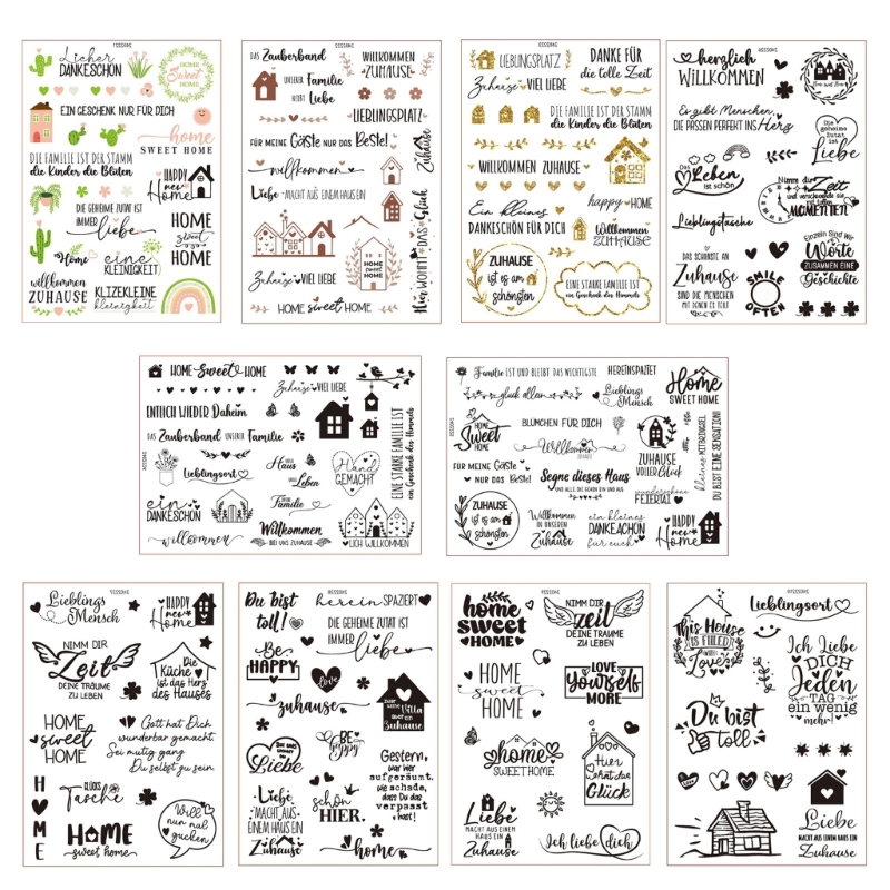 German Rub On Sticker Water Tr – Art Craft 6 Year Old Bewertung und Preis