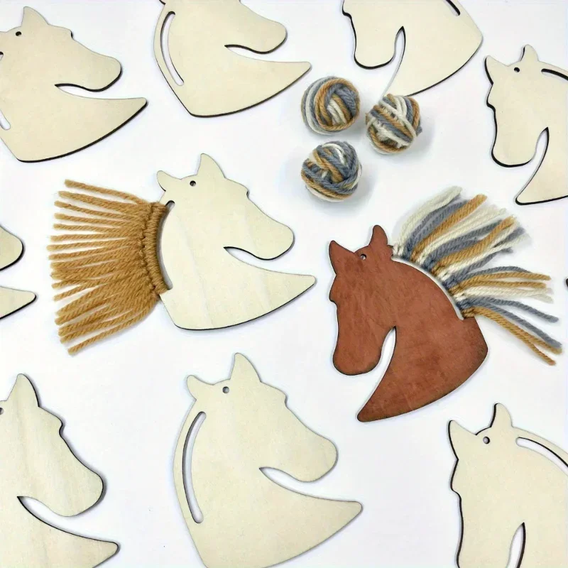 High-quality DIY Wooden Horse  – Art Craft Horse Bewertung und Preis