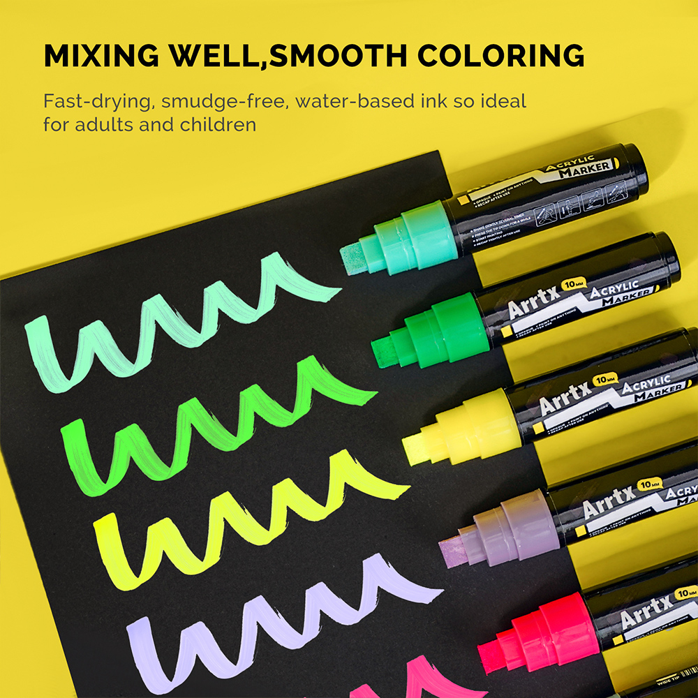 Arrtx Acrylic Paint Markers, 1 – Art Craft Jumbo Bewertung und Preis