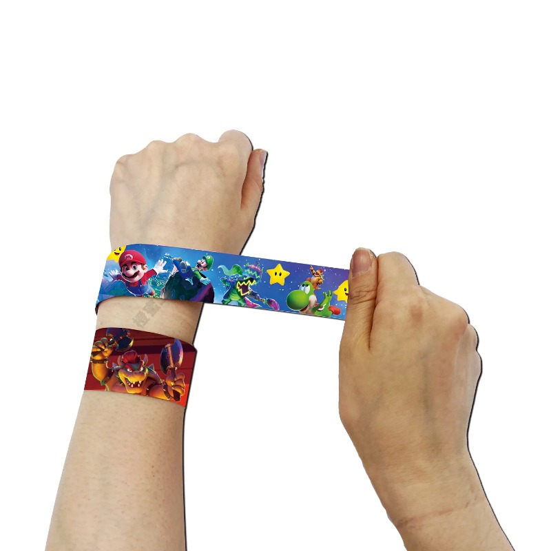 Super Mario PVC Slap Bracelets – Art Craft Party Bewertung und Preis