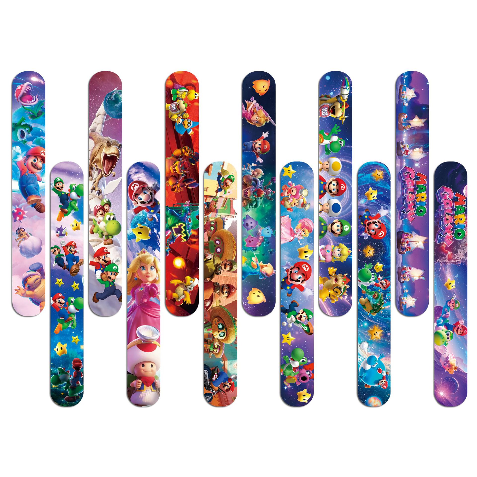 Super Mario PVC Slap Bracelets – Art Craft Party Bewertung und Preis
