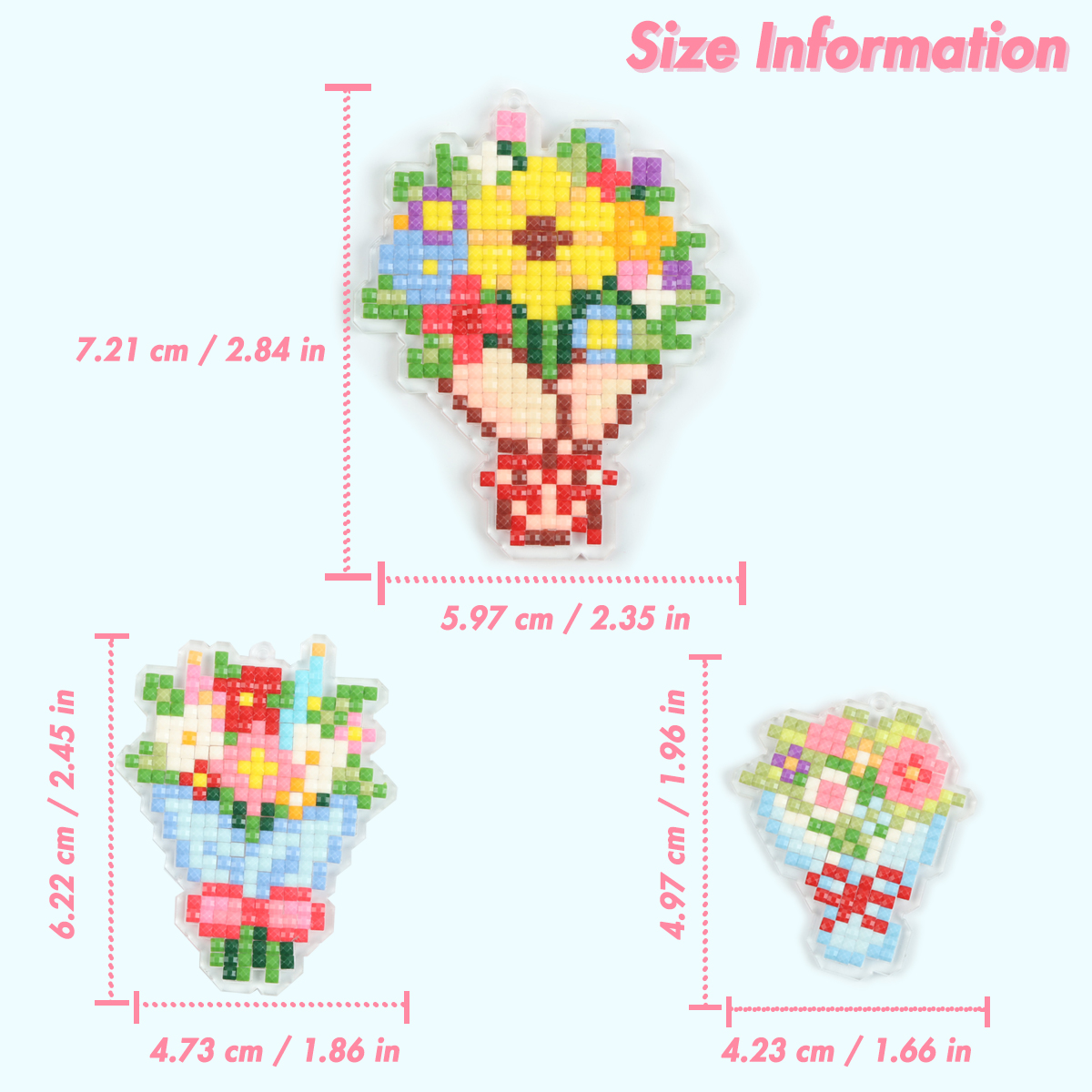 FOREVER YOUNG 3PCS Bouquet Acr – Art Craft Kit Bewertung und Preis