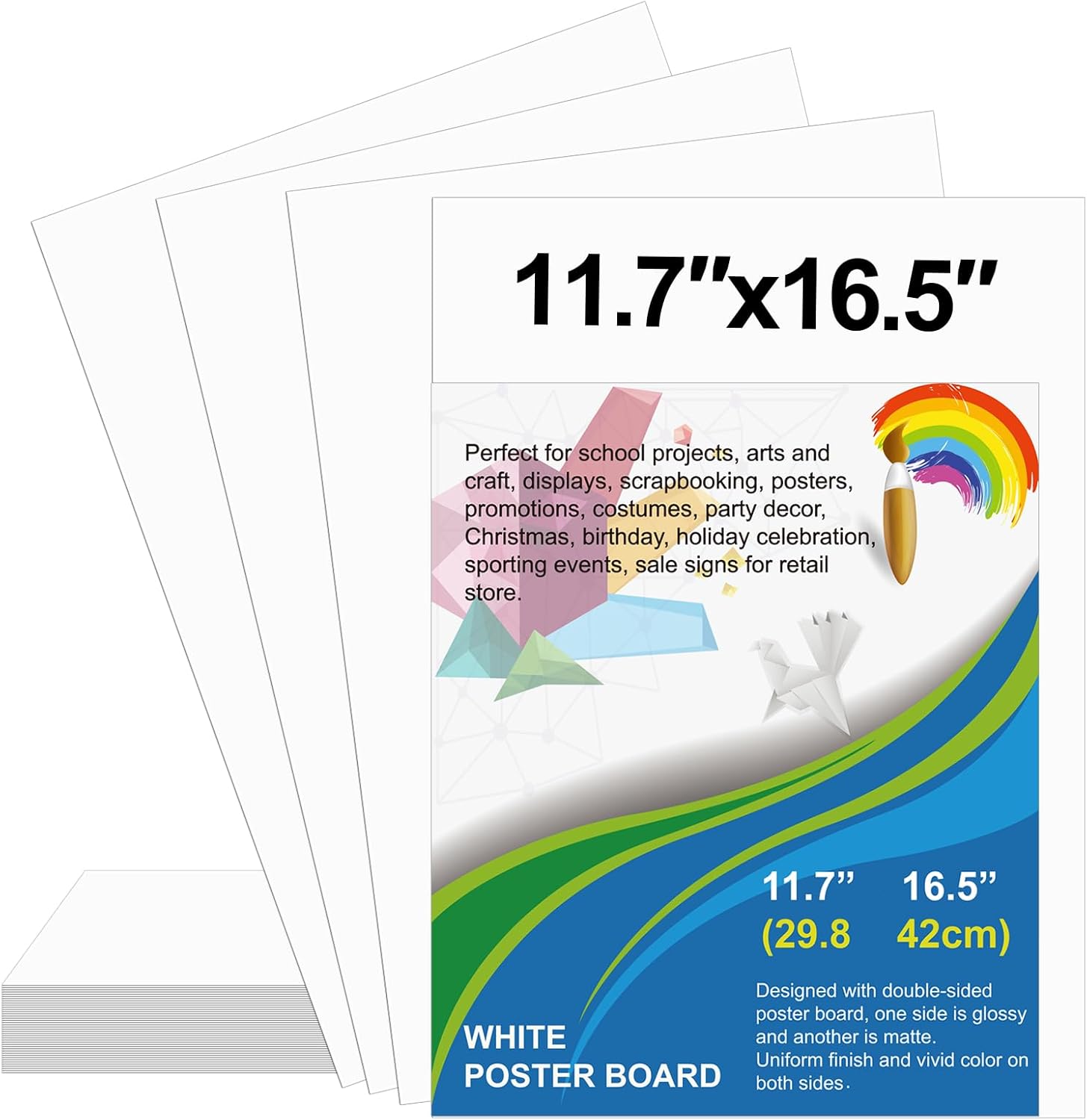 25 Pack White Poster Board 11. – Art Craft With Paper Bewertung und Preis
