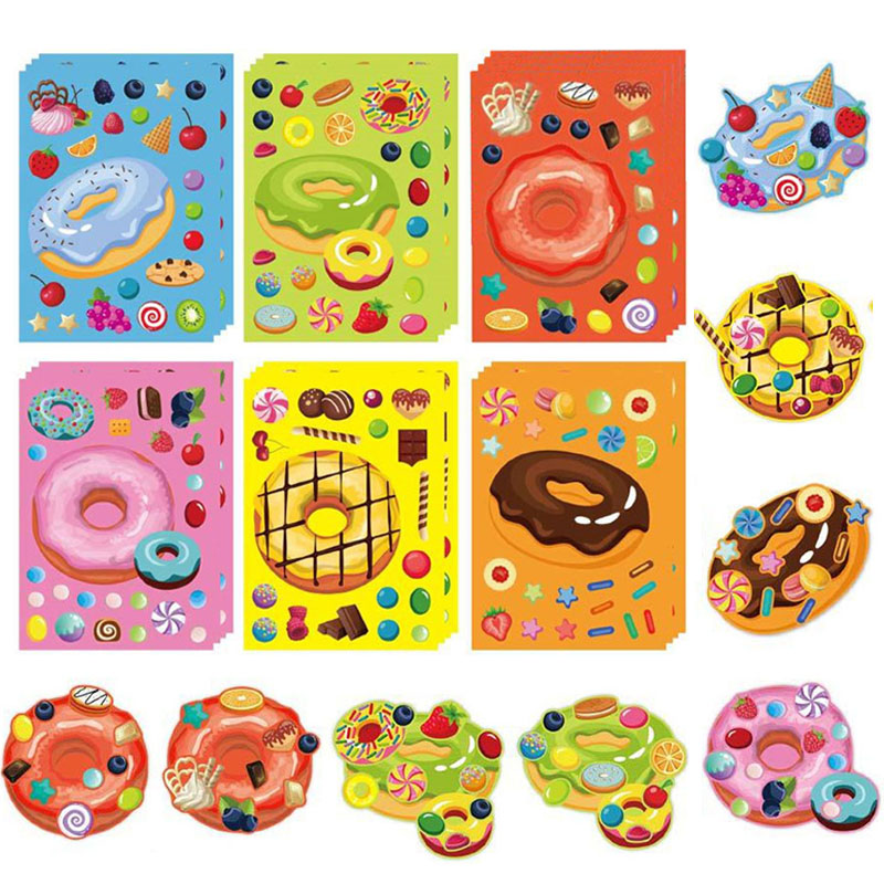 Make a Face Donut Stickers for – Art Craft 6 Year Old Bewertung und Preis
