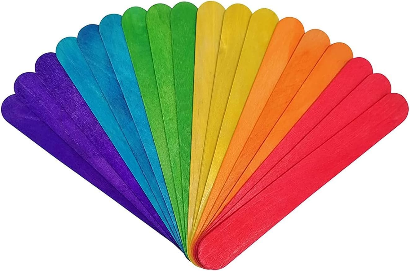 KTOJOY 6” 50 Pcs Colored Jumbo – Art Craft Jumbo Bewertung und Preis